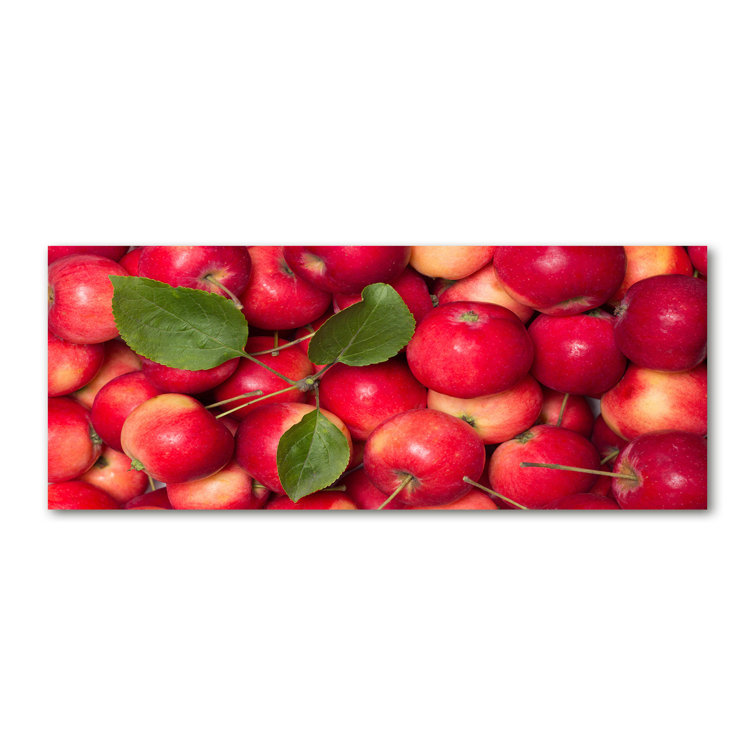 Brayden Studio Red Apples Wrapped Canvas Art Prints Wayfair.co.uk